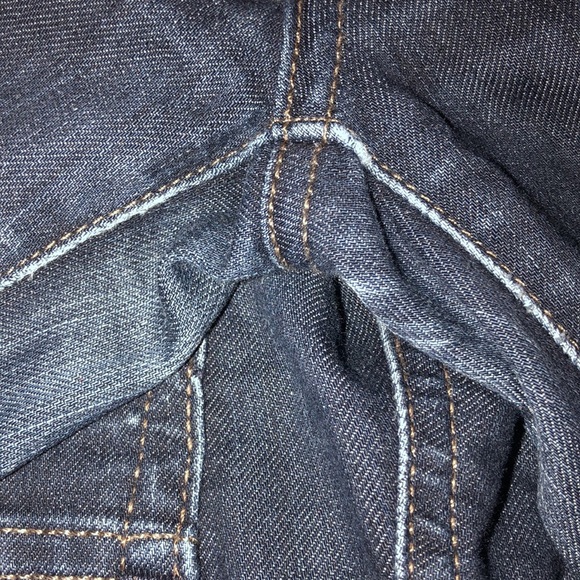 PAIGE Premium Denim Skyline Low Rise Skinny Jean Twilight Dark Wash Size 26 - Picture 7 of 12